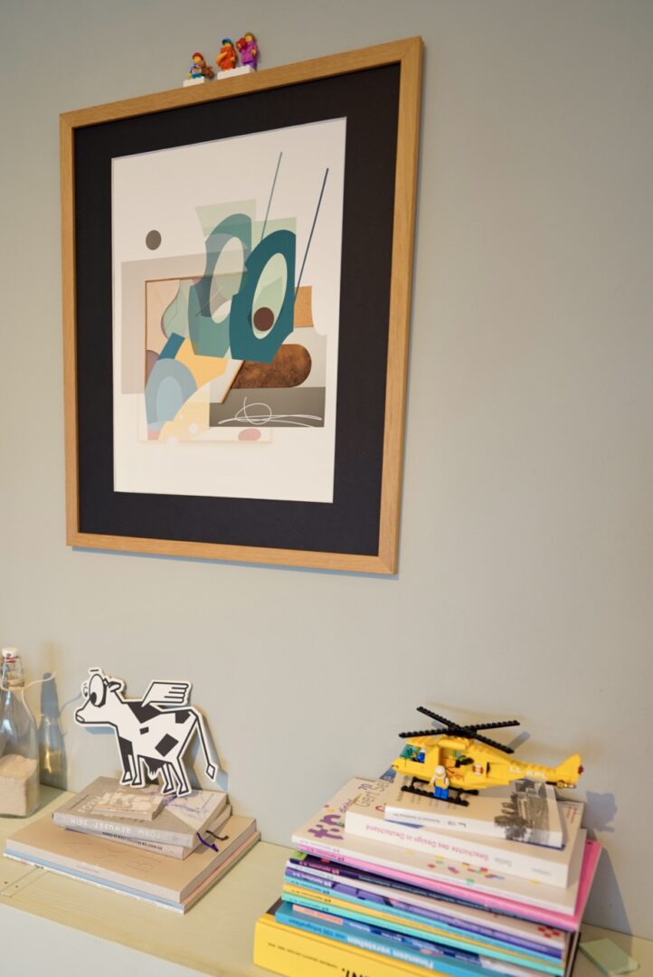 Kunst und Dekoration im Design Studio